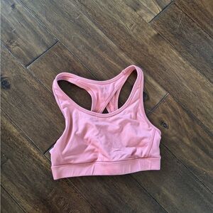 Pink/coral sports bra